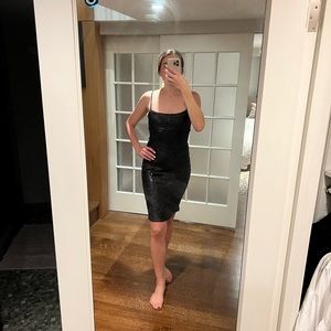 BCBG Black Shimmer and Sparkle Dress✨